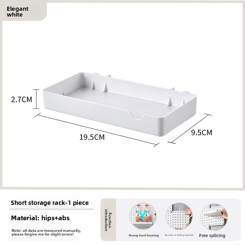 Modular Punch-Free Wall Storage Board Set