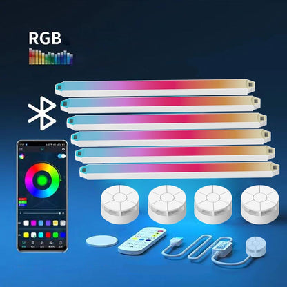 Modular RGB LED Wall Light with Bluetooth/WiFi Control