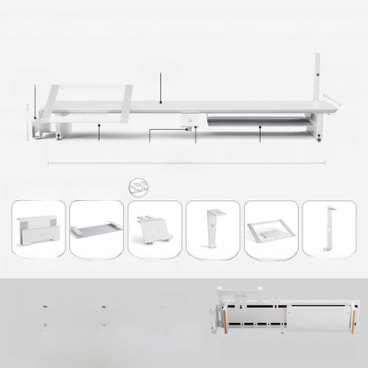 Modular Solid Wood Monitor Riser Stand with Accessory Compatibility