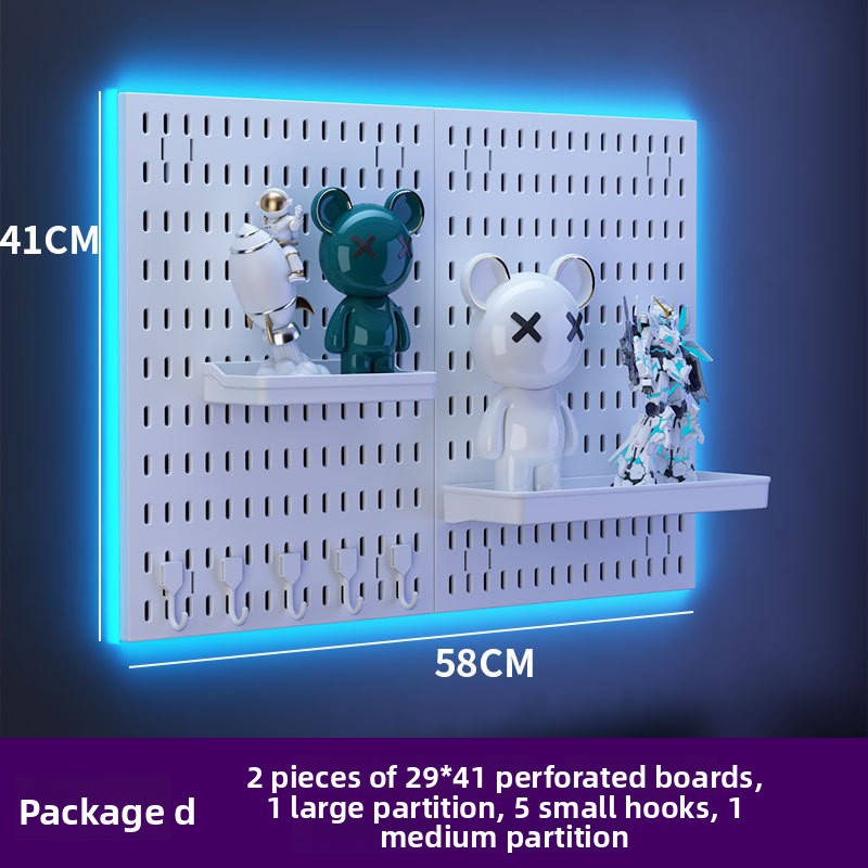 Modular Storage Pegboard Panels