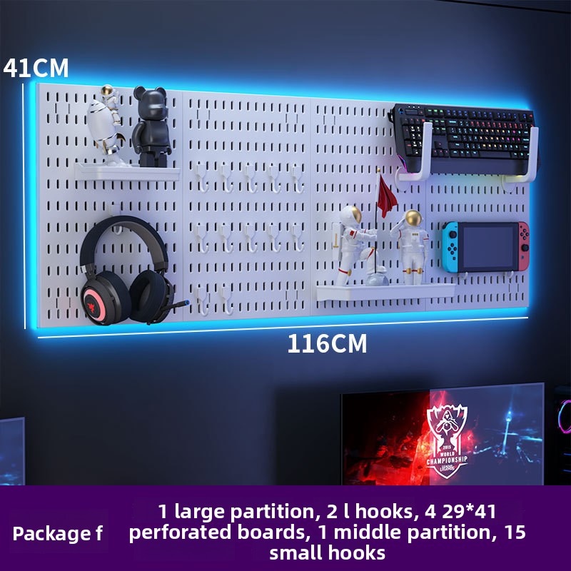 Modular Storage Pegboard Panels