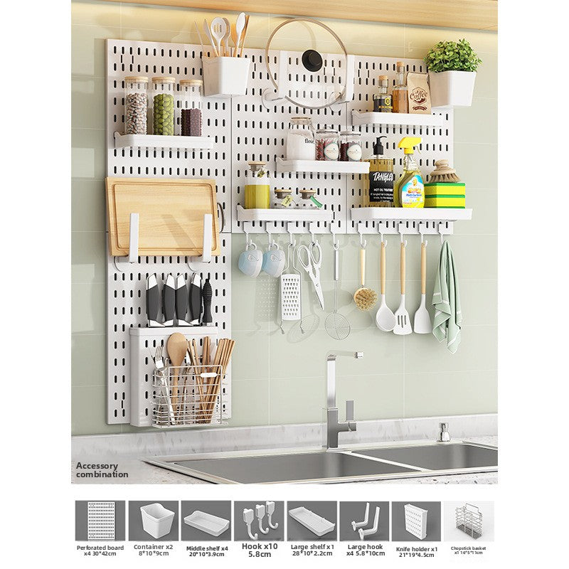 Modular Storage Pegboard Panels