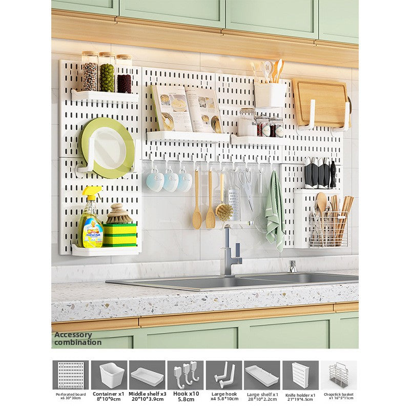 Modular Storage Pegboard Panels