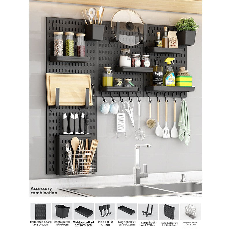 Modular Storage Pegboard Panels