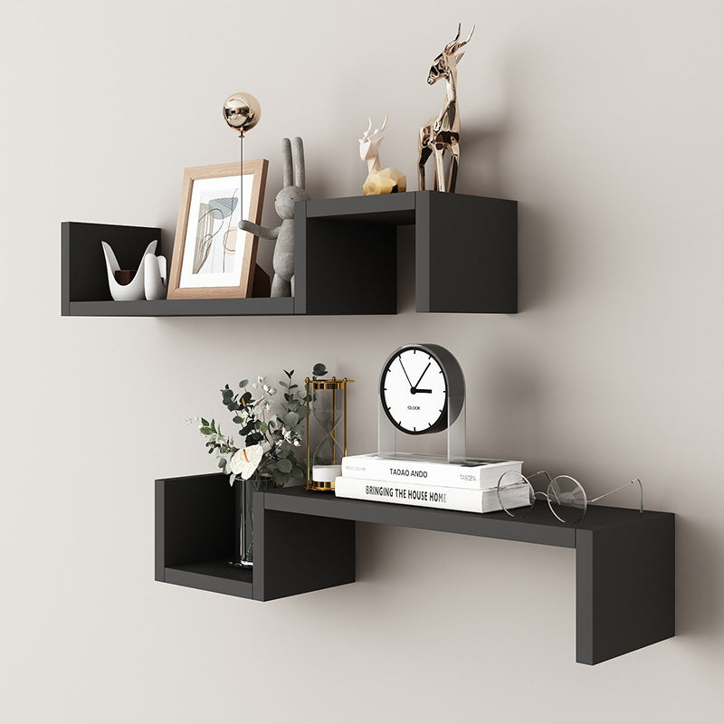 Modular Wall Mounted Shelf Grid Organizer