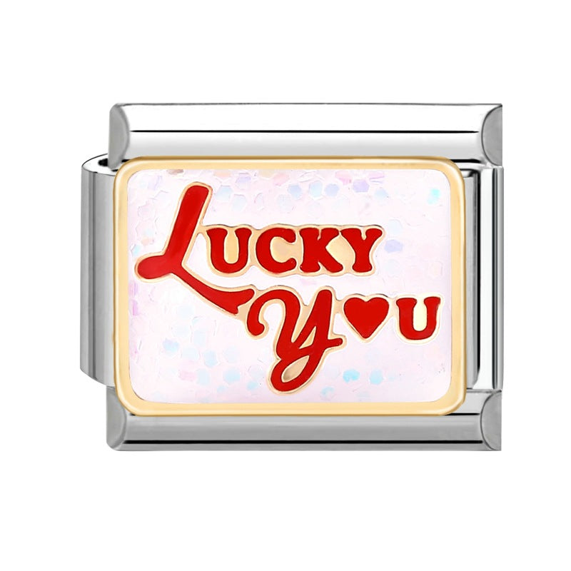 module letter bracelet