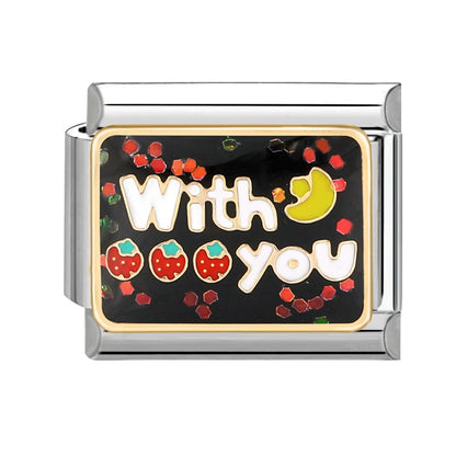module letter bracelet