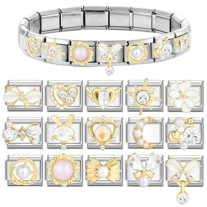 Module stitching bracelet DIY
