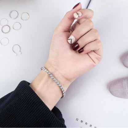 Moissanite bracelet
