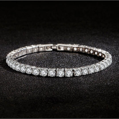 Moissanite bracelet