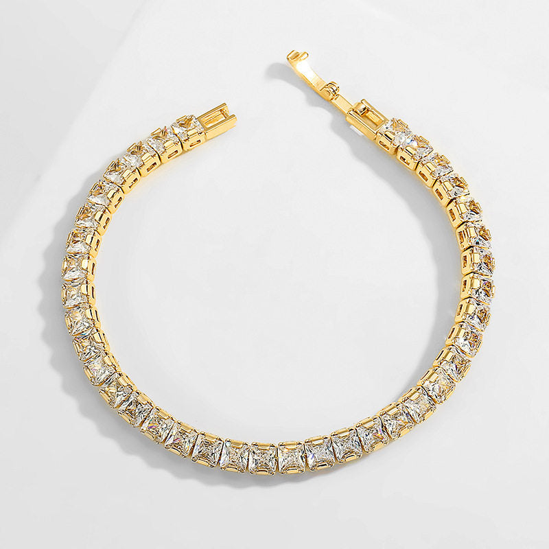 Moissanite bracelet