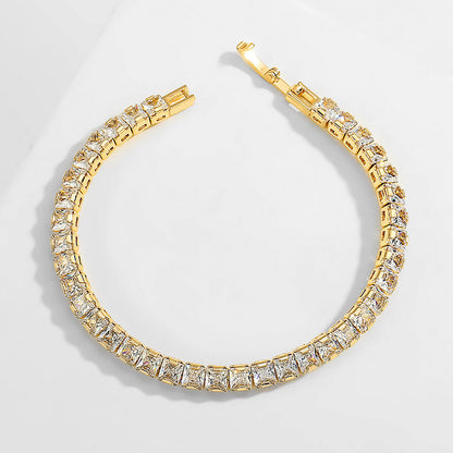 Moissanite bracelet
