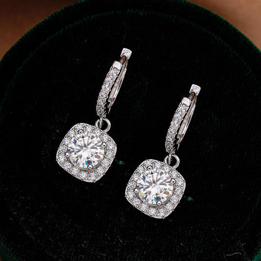 Moissanite earrings