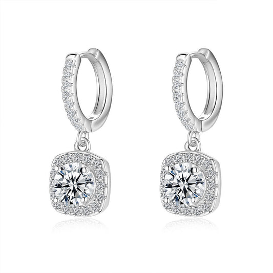 Moissanite earrings