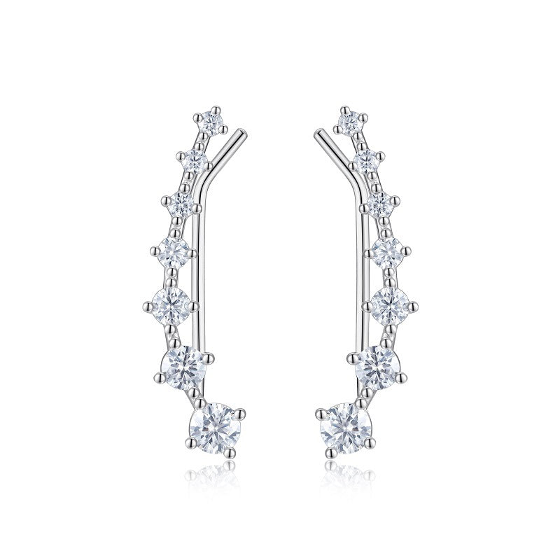 moissanite earrings