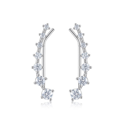 moissanite earrings