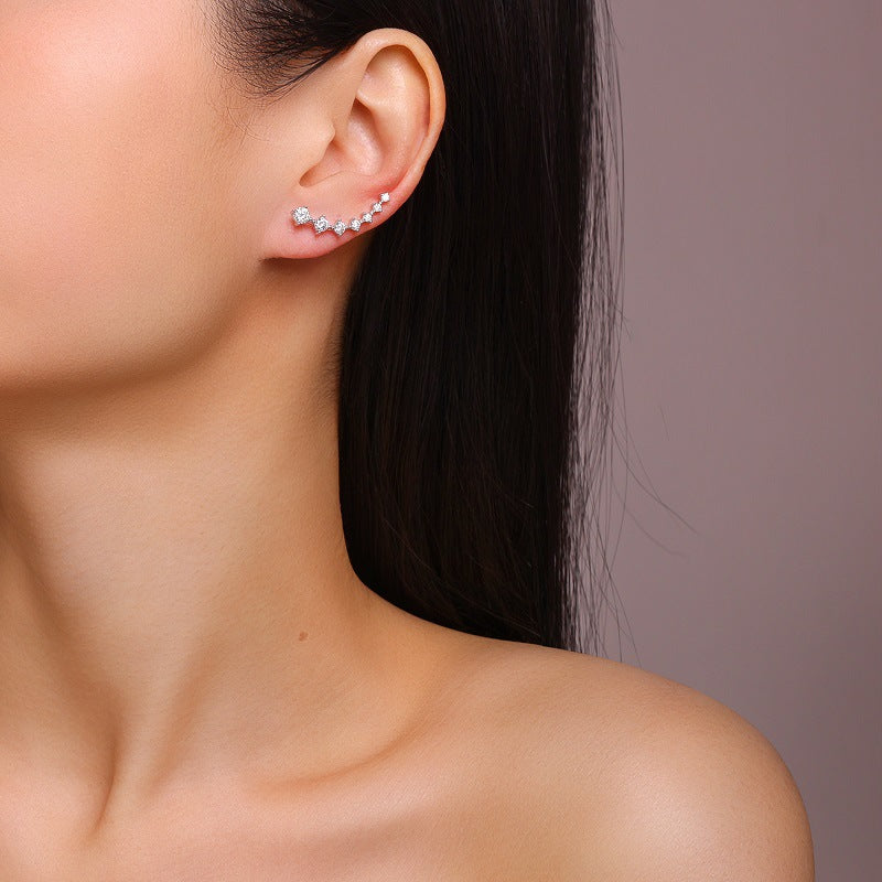moissanite earrings