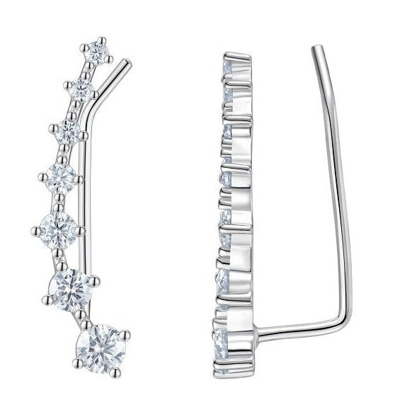 moissanite earrings