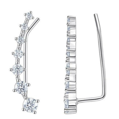 moissanite earrings