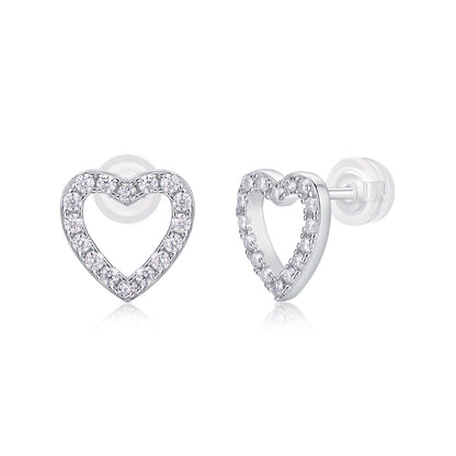Moissanite Geometric Earrings