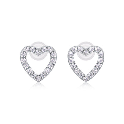 Moissanite Geometric Earrings