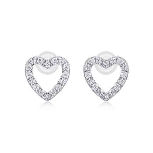Moissanite Geometric Earrings