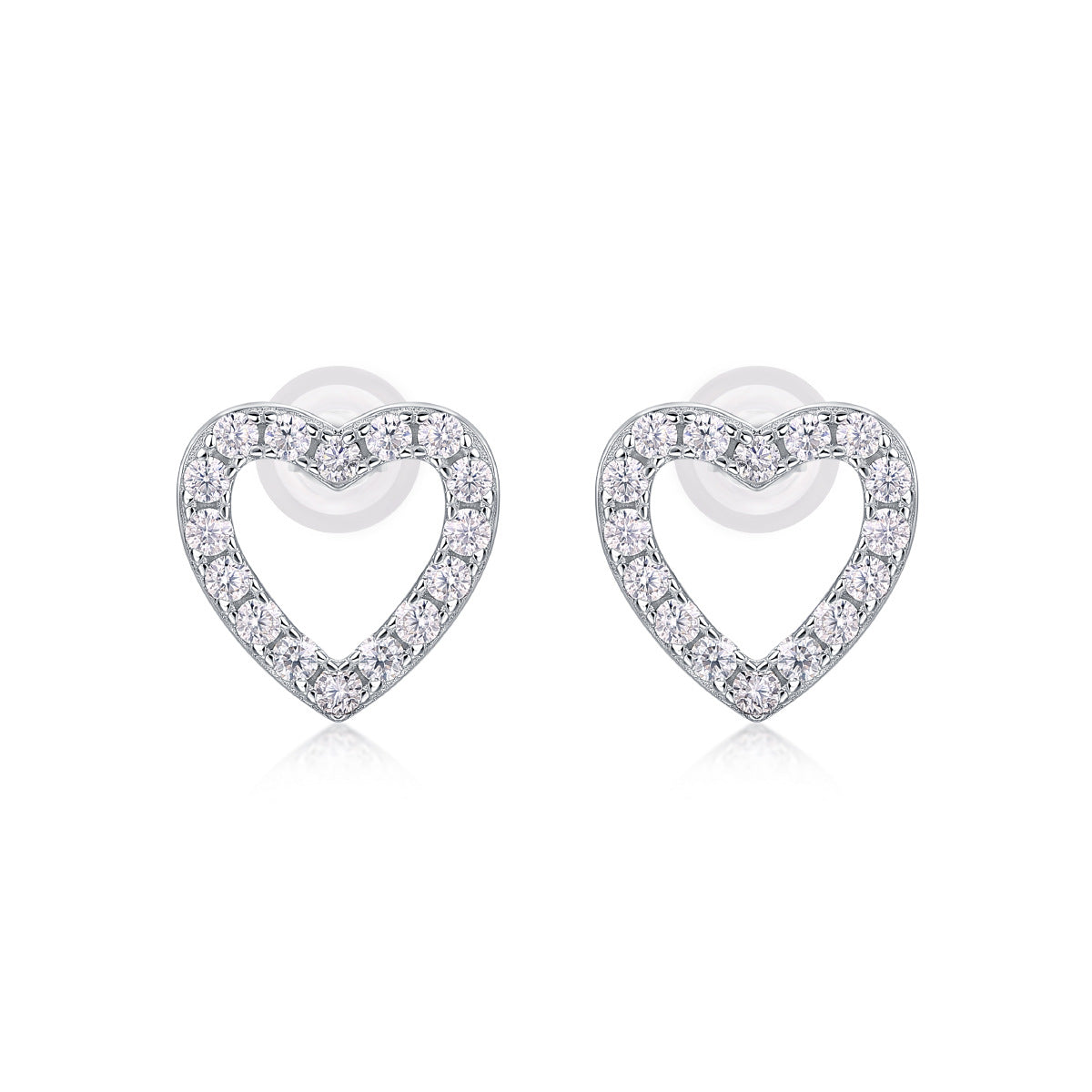 Moissanite Geometric Earrings