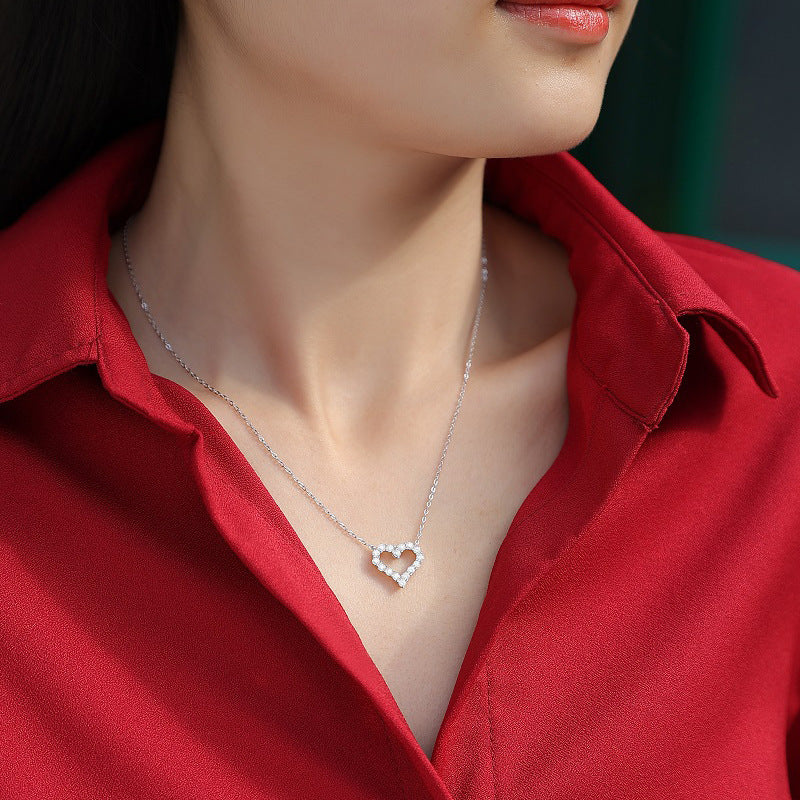 Moissanite Pendant Necklace