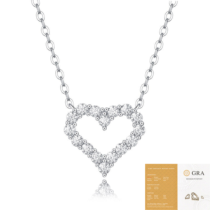 Moissanite Pendant Necklace