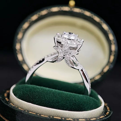 moissanite ring