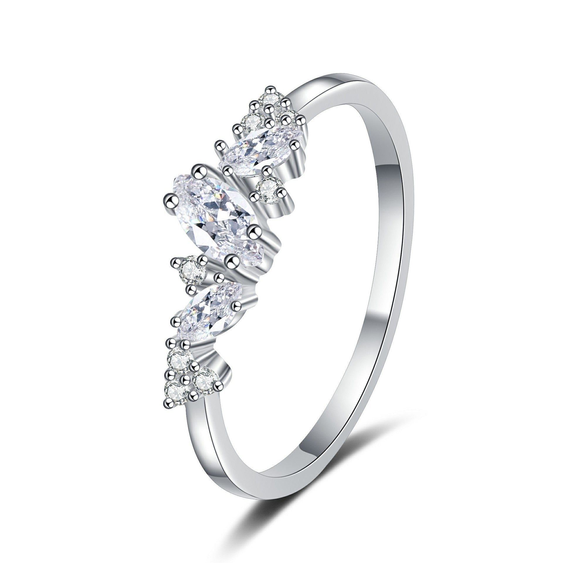 Moissanite ring