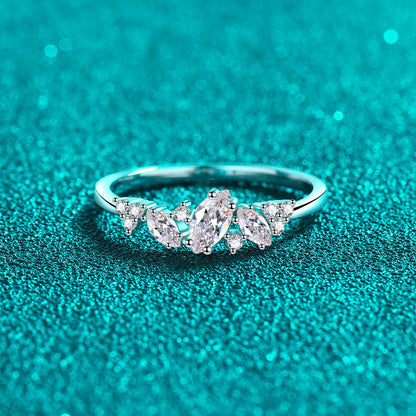Moissanite ring
