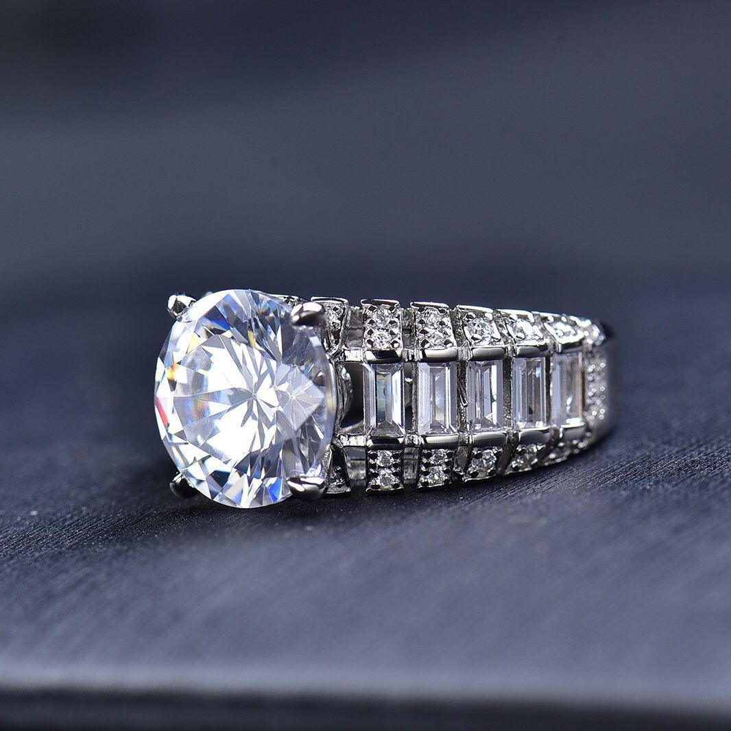 Moissanite Ring