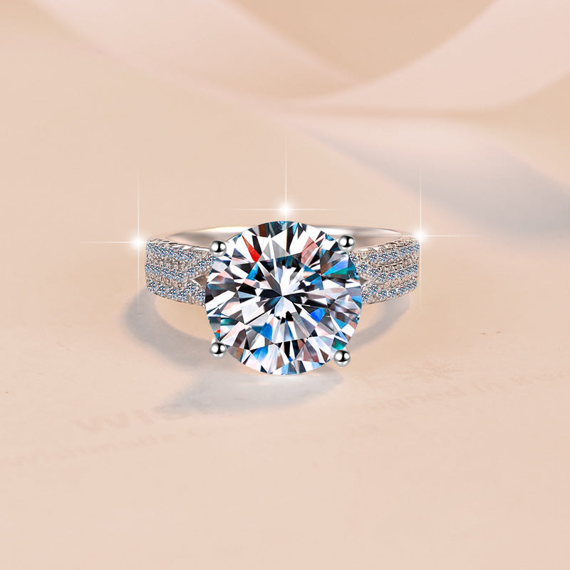 Moissanite Ring