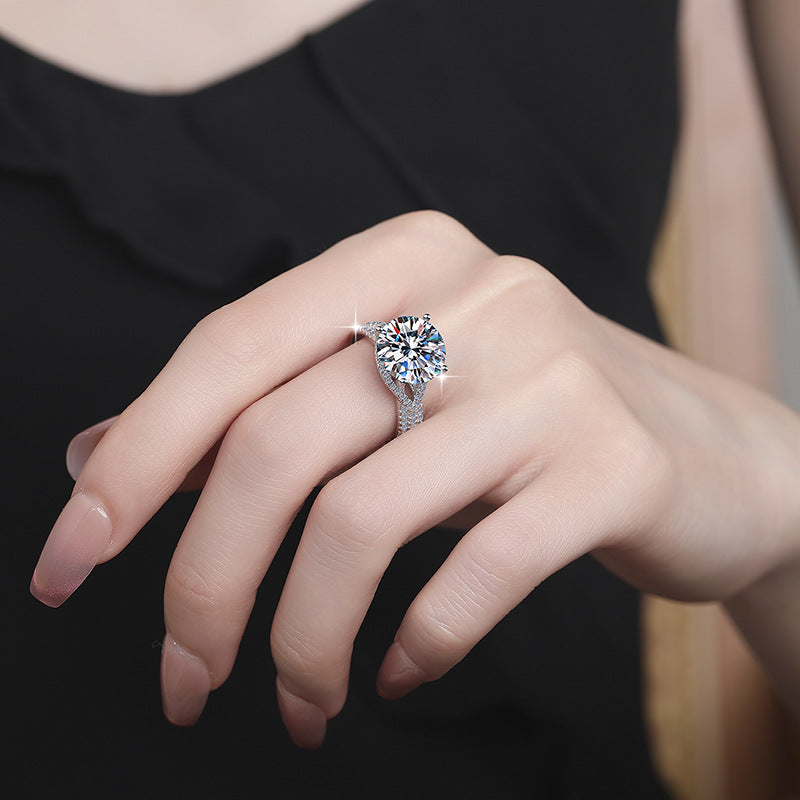 Moissanite Ring