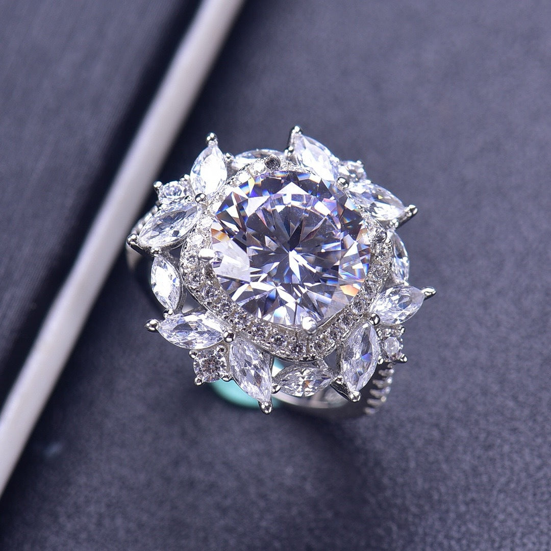 moissanite ring