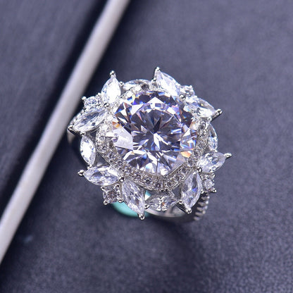moissanite ring