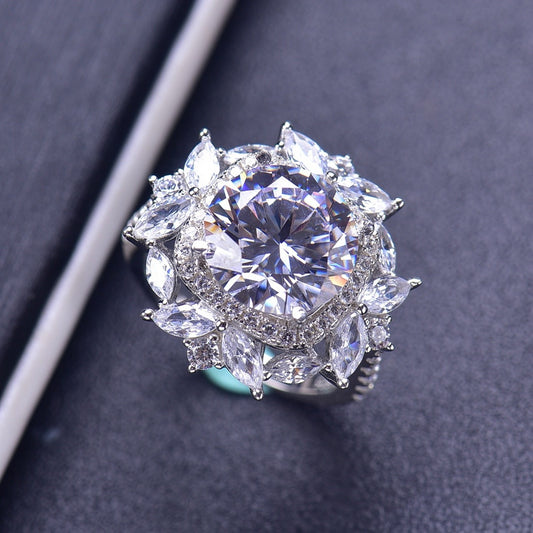 moissanite ring