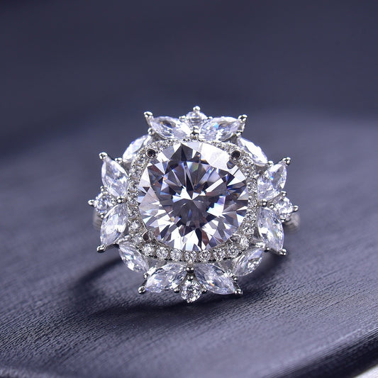 moissanite ring
