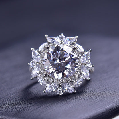 moissanite ring