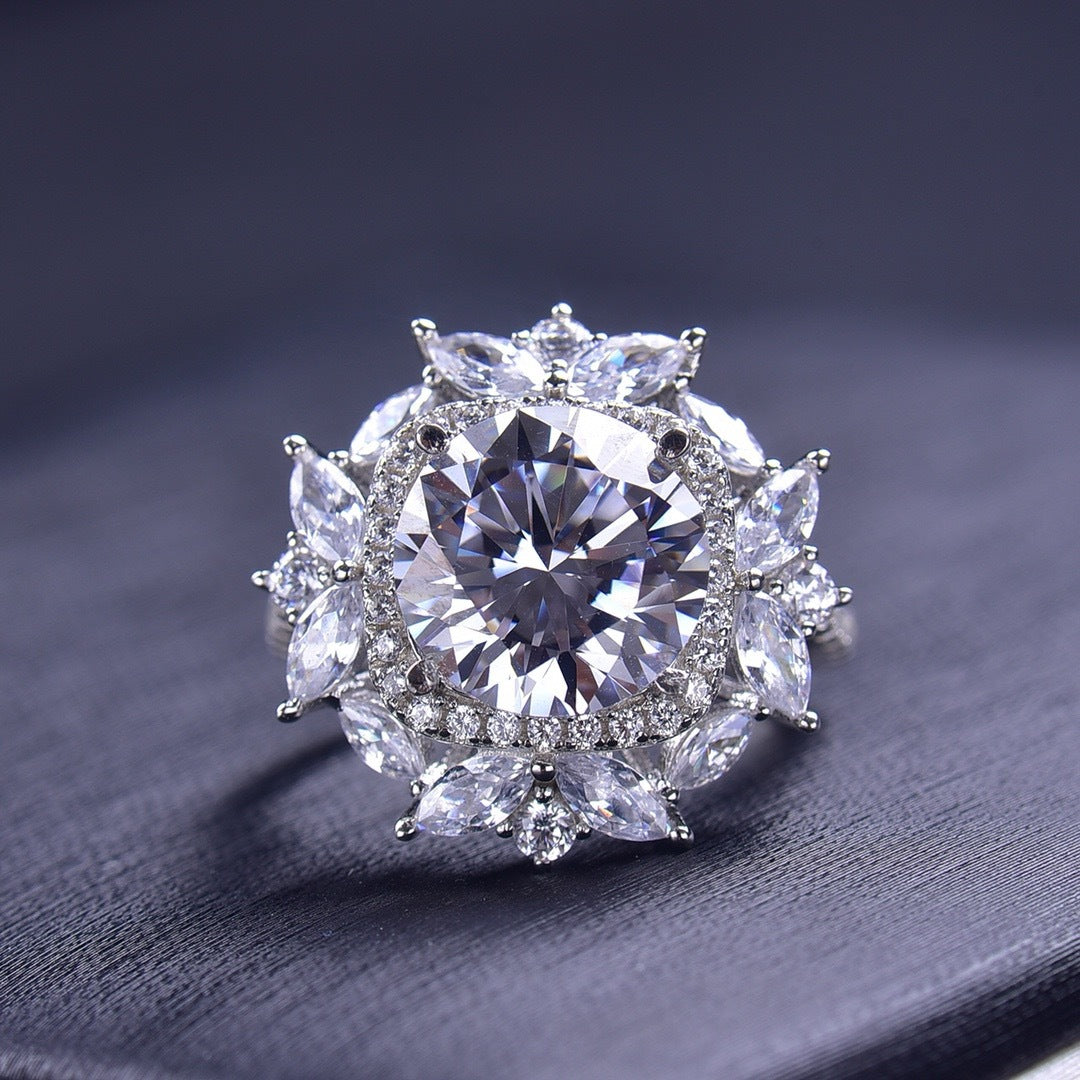 moissanite ring