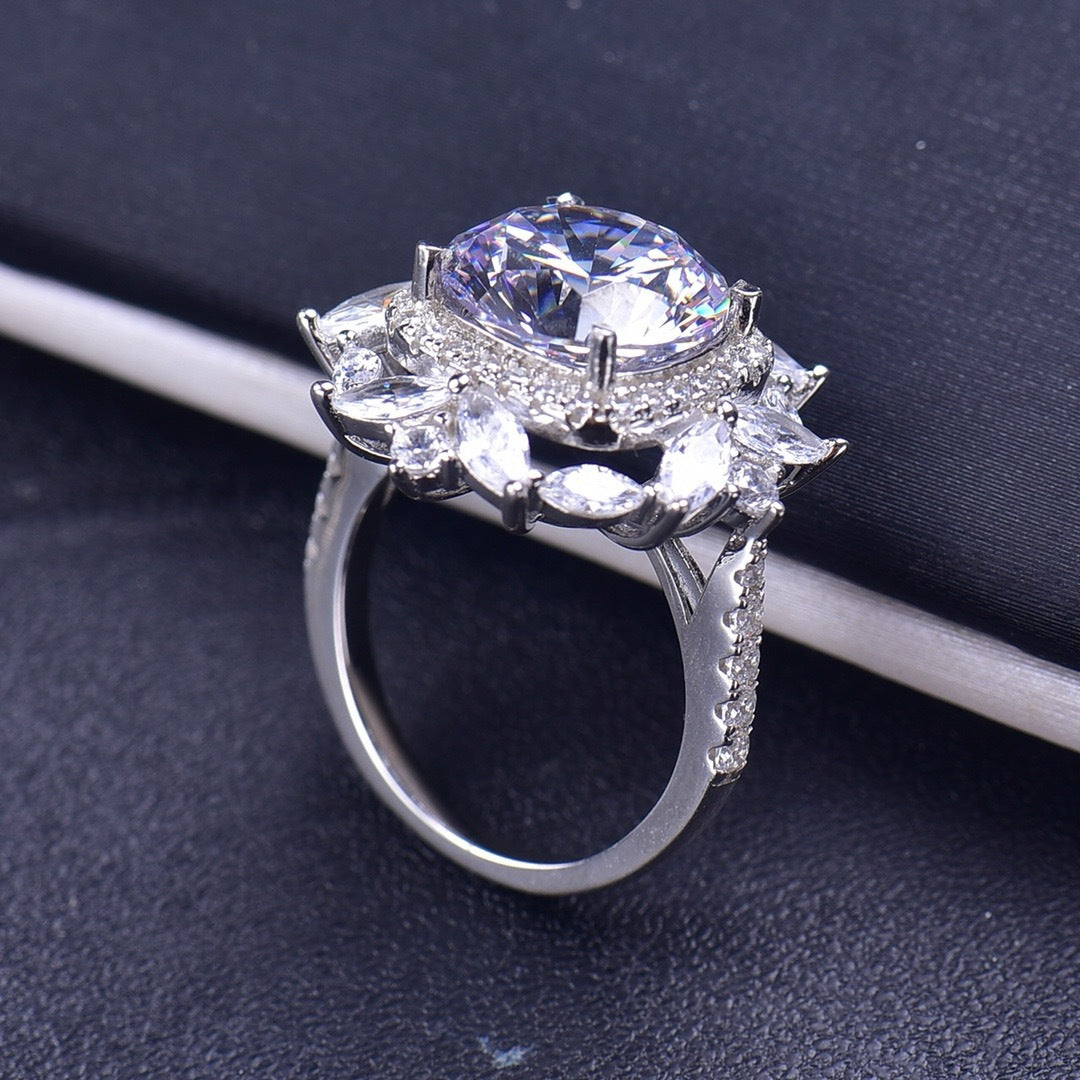 moissanite ring