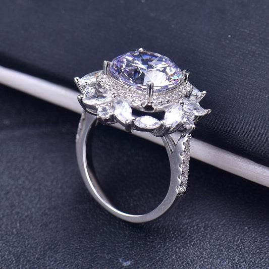 moissanite ring