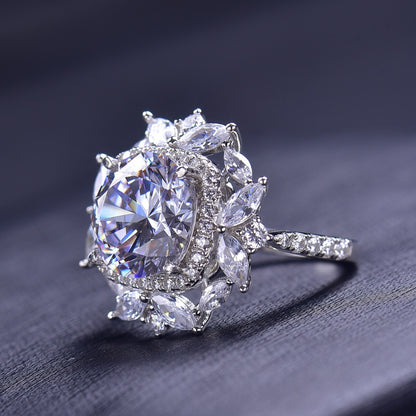 moissanite ring