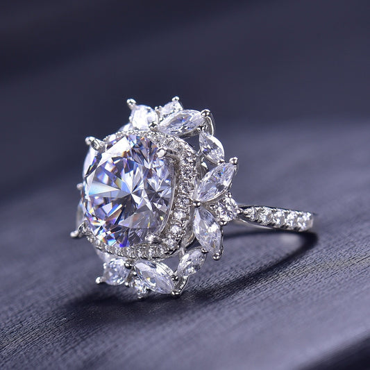 moissanite ring