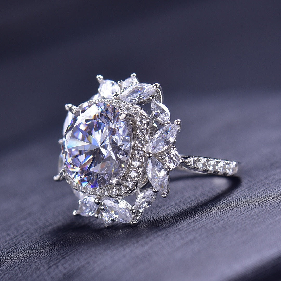 moissanite ring