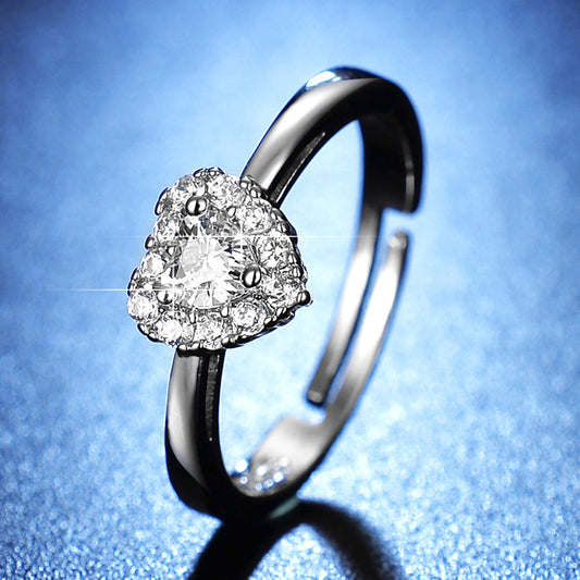 moissanite ring women's marriage ring 1 karat