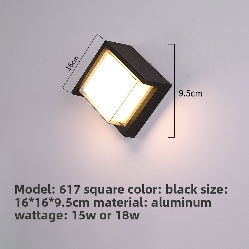 Moisture-proof LED outdoor waterproof wall lamp