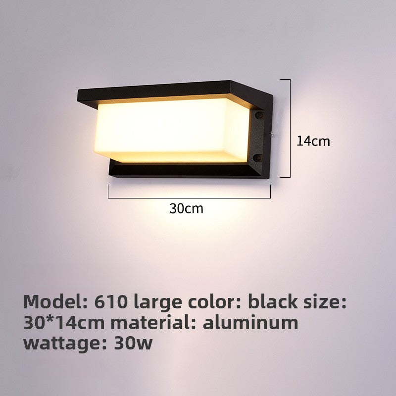 Moisture-proof LED outdoor waterproof wall lamp