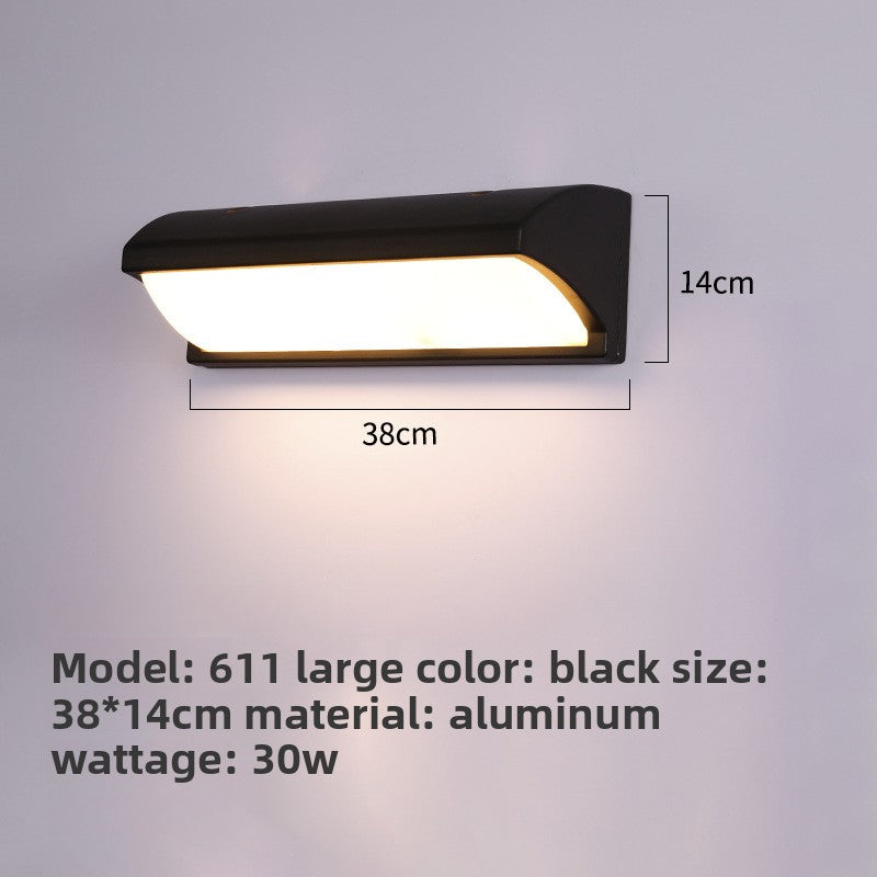 Moisture-proof LED outdoor waterproof wall lamp